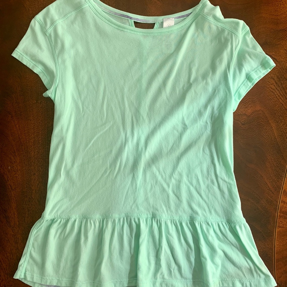 Ivivva Girls peplum top- 12y